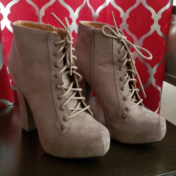 Suede Heels - Picture 2 of 4